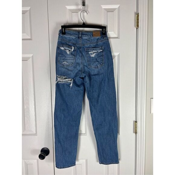 American Eagle Mom Straight Jean Size 0 Reg - Picture 2 of 4